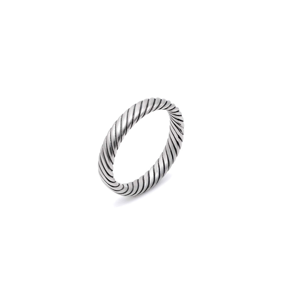 Silver Halo Ring