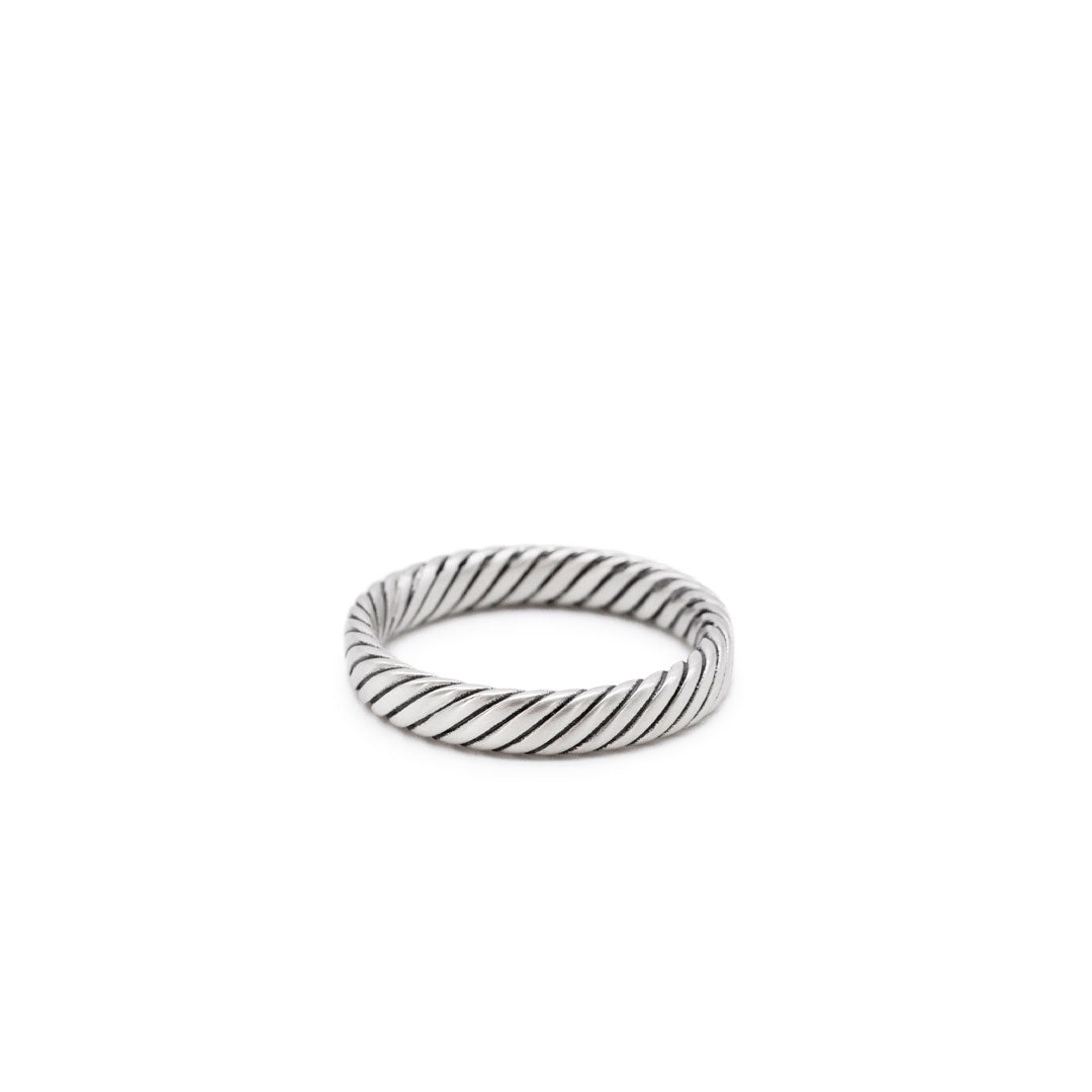 Silver Halo Ring