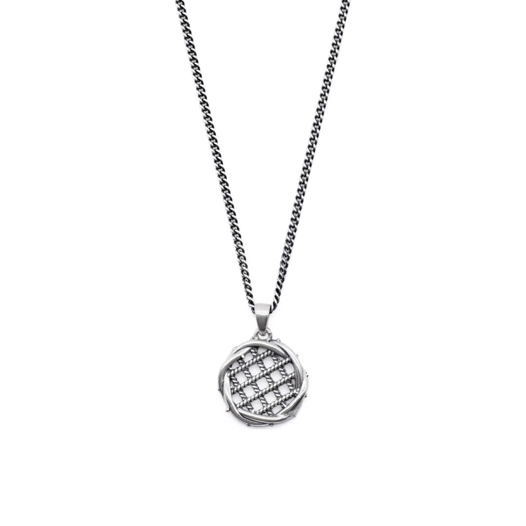 Silver Interlock Necklace