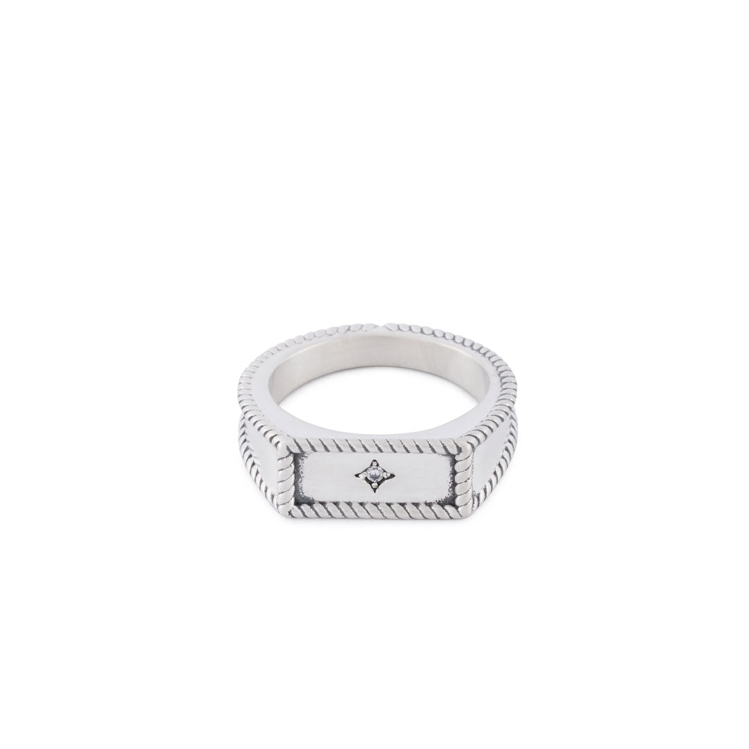 Silver Moonlight Ring