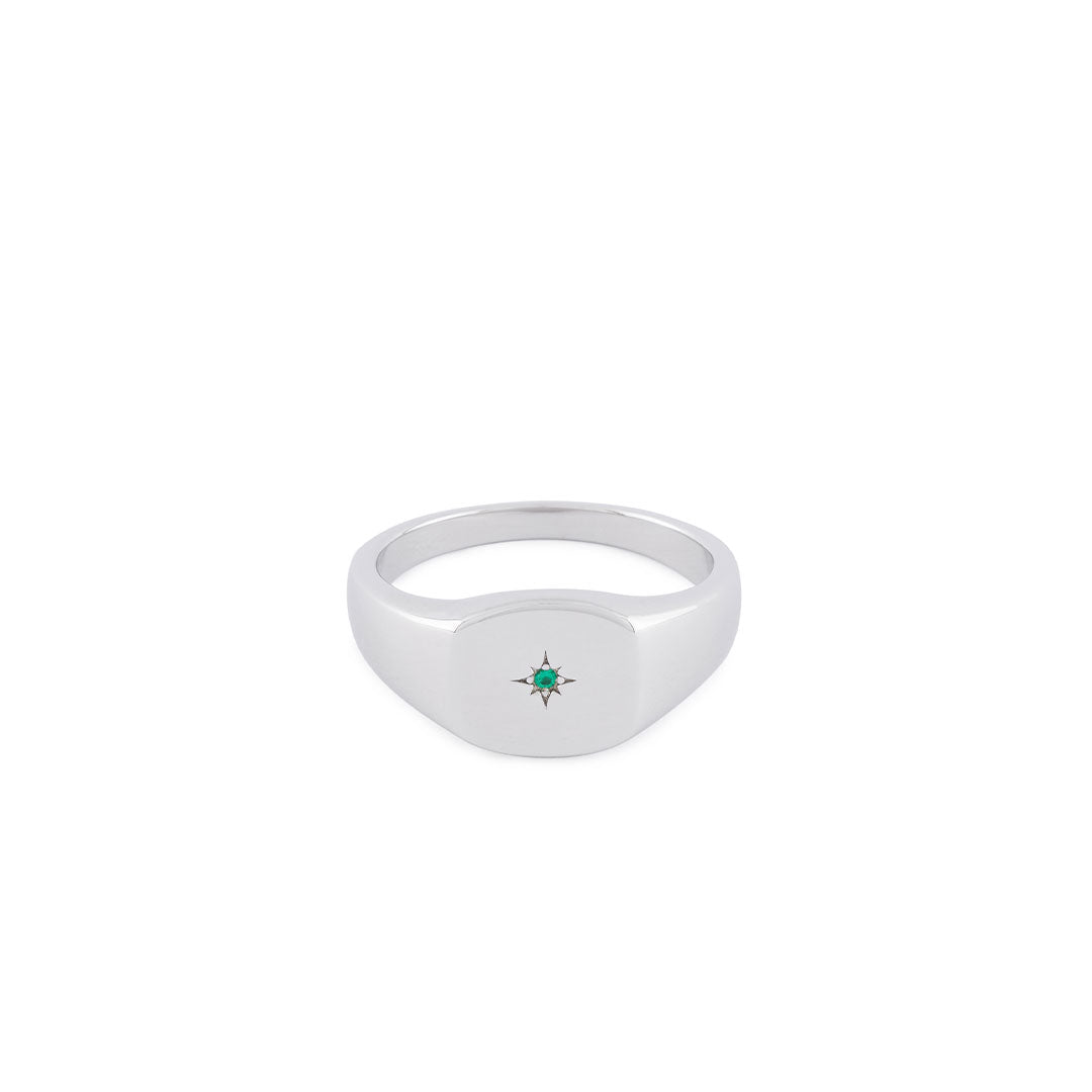 Silver Rival Signet Ring