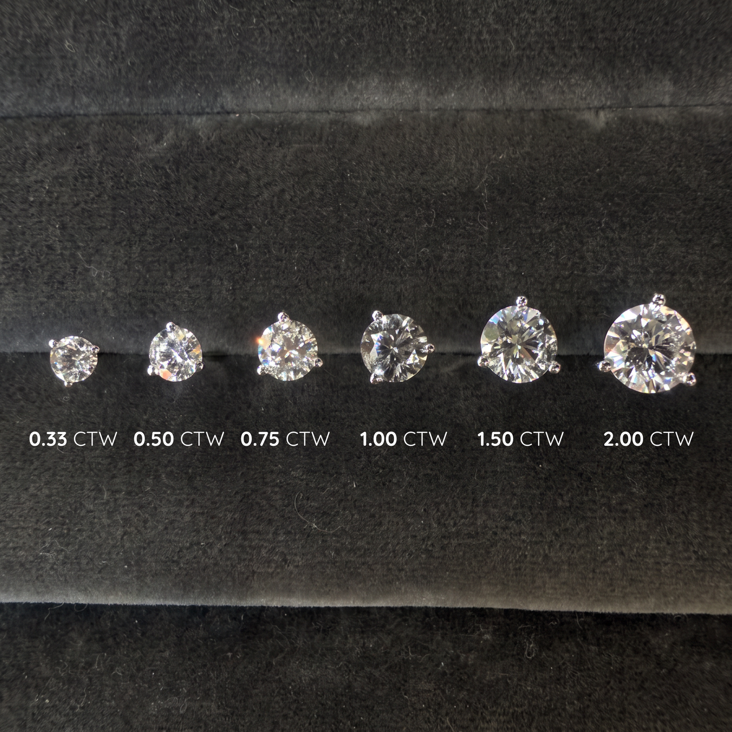The Martini Stud | 2.00 CTW | Lab-Grown Diamond