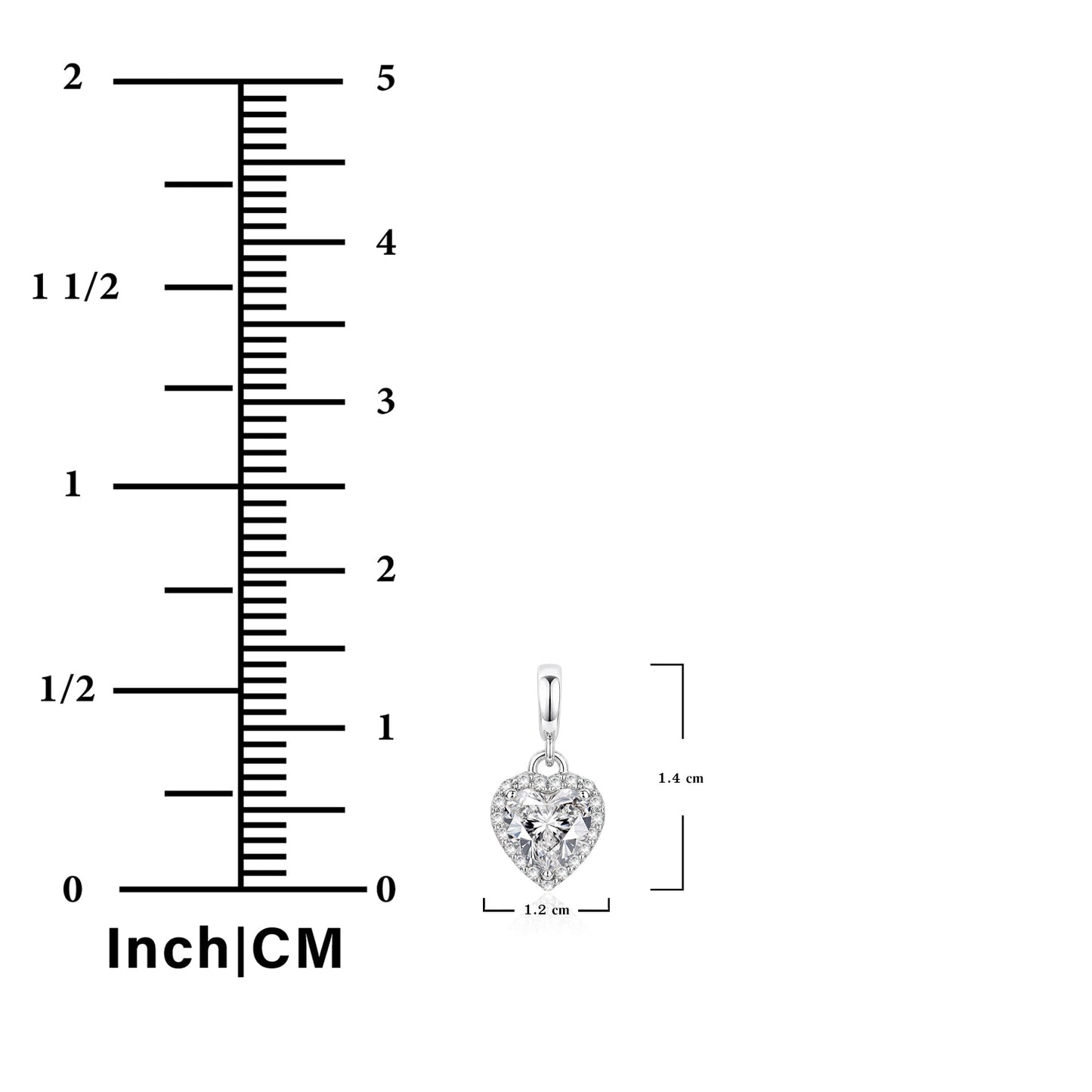 Forever Heart 1.25 Carat Birthstone Earrings