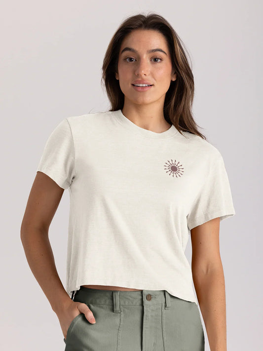 Women's Sol Tee - Heather Birch