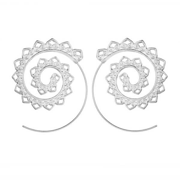 Bohemian Spiral Earrings