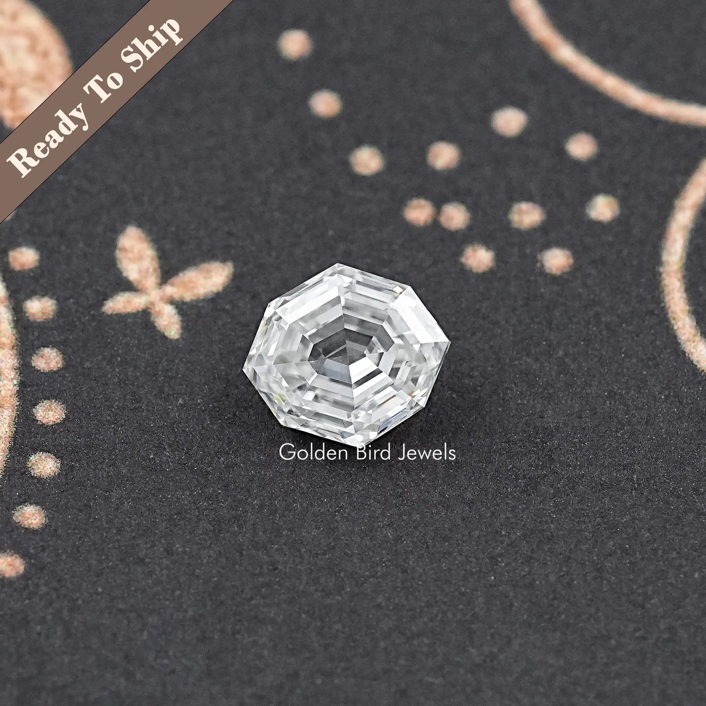 Step Cut Oval Moissanite Loose Stone