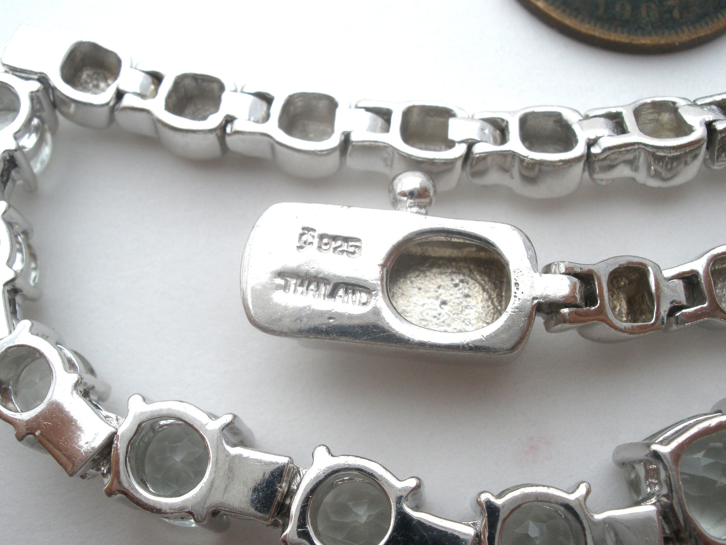 Sterling Silver Cubic Zirconia Necklace