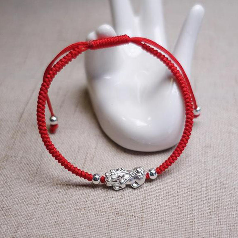 Sterling Silver Pixiu Bracelet