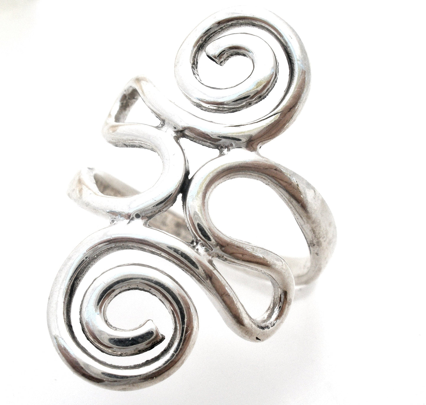 Sterling Silver Wire Wrap Ring Shube's Size 8