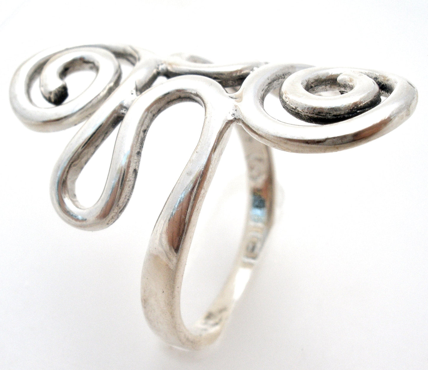 Sterling Silver Wire Wrap Ring Shube's Size 8