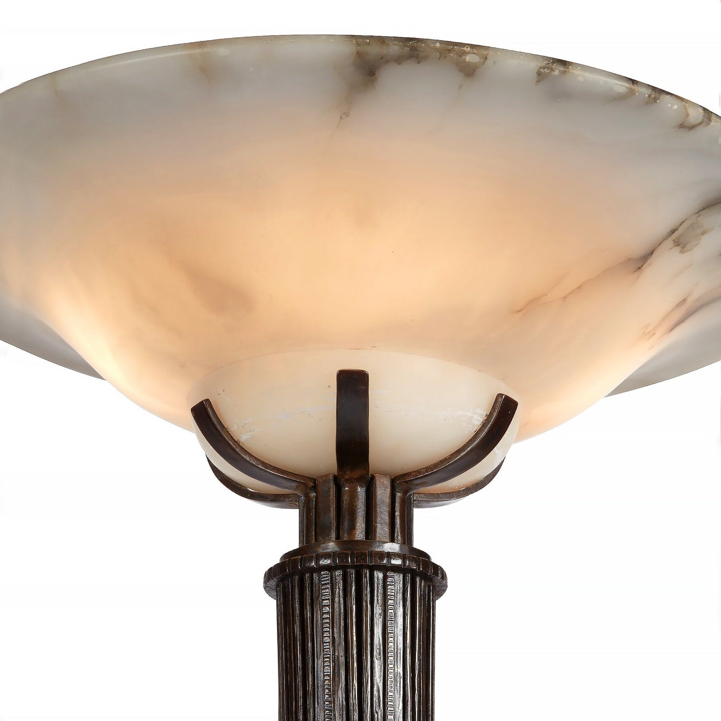 Raymond Subes Wrought Iron Floor Lamp