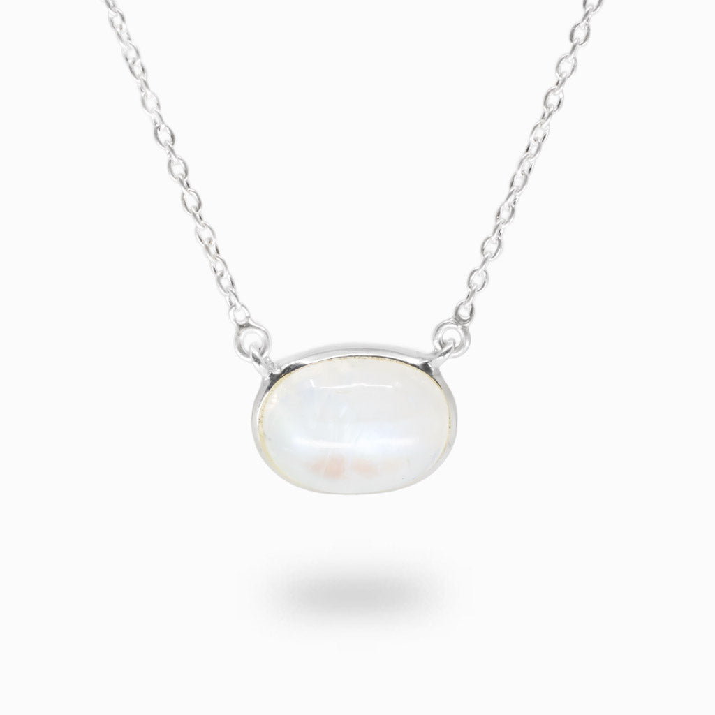 Rainbow Moonstone Necklace