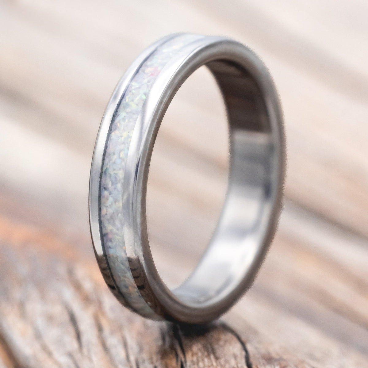 Fire & Ice Opal Inlay
