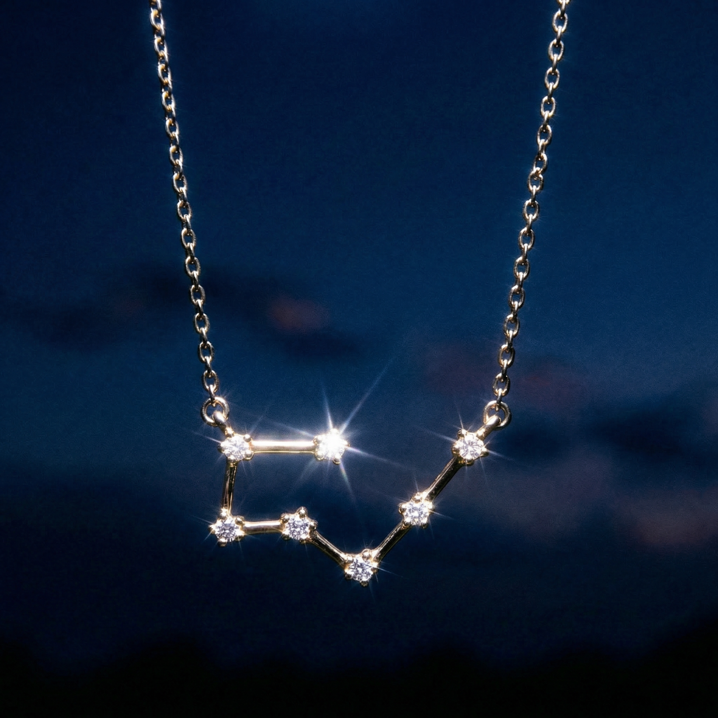 The Constellation Necklace | Taurus | Natural Diamond