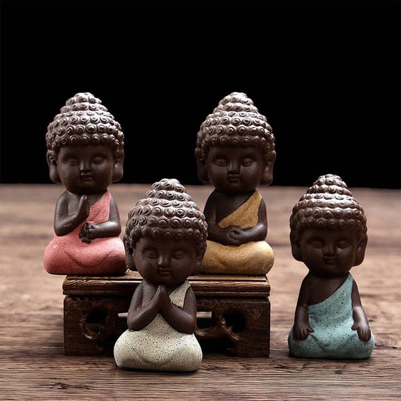 The Four Noble Truths Buddha Statues Set