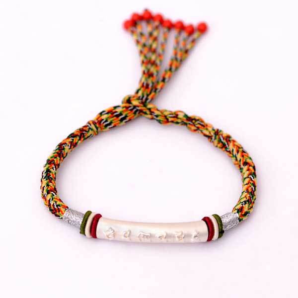 Lucky Red String Bracelet Mantra