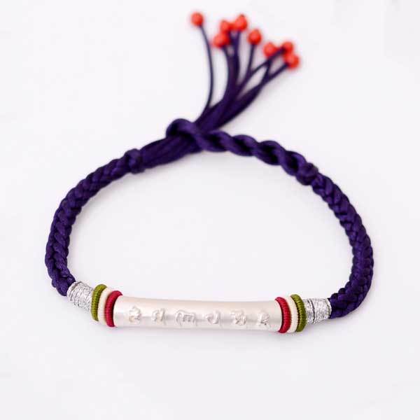 Lucky Red String Bracelet Mantra