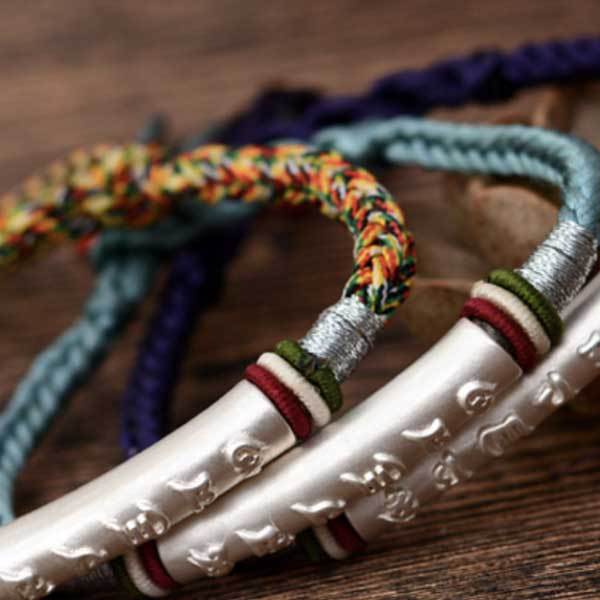 Lucky Red String Bracelet Mantra