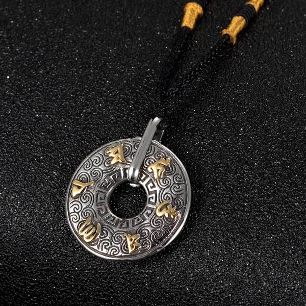 Tibetan Mani Mantra Necklace - Om Mani Padme Hum