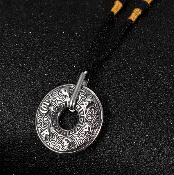 Tibetan Mani Mantra Necklace - Om Mani Padme Hum