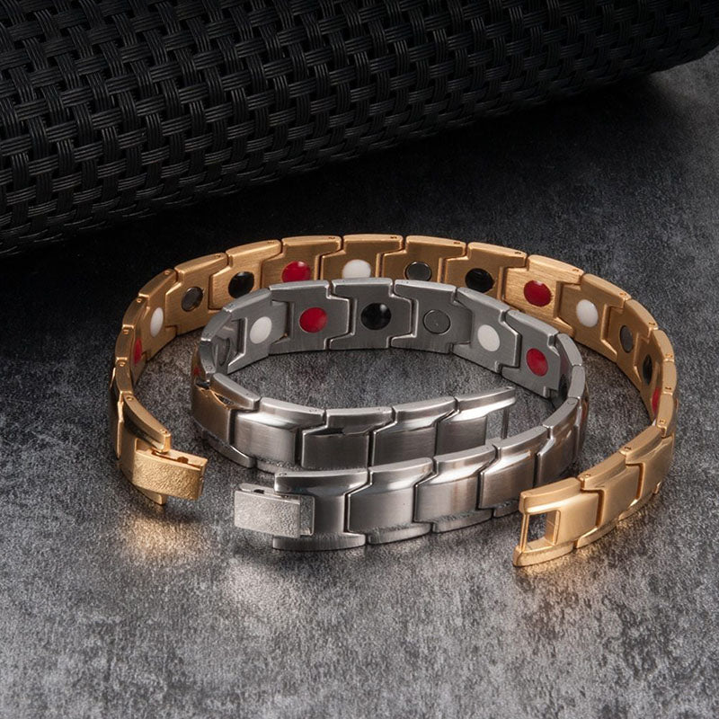 Titanium Steel Magnetic Therapy Bracelet
