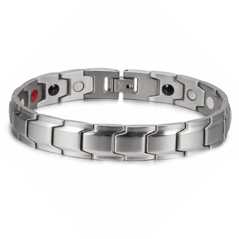 Titanium Steel Magnetic Therapy Bracelet