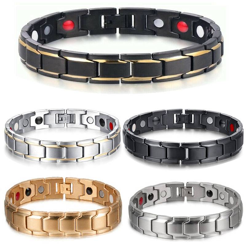 Titanium Steel Magnetic Therapy Bracelet