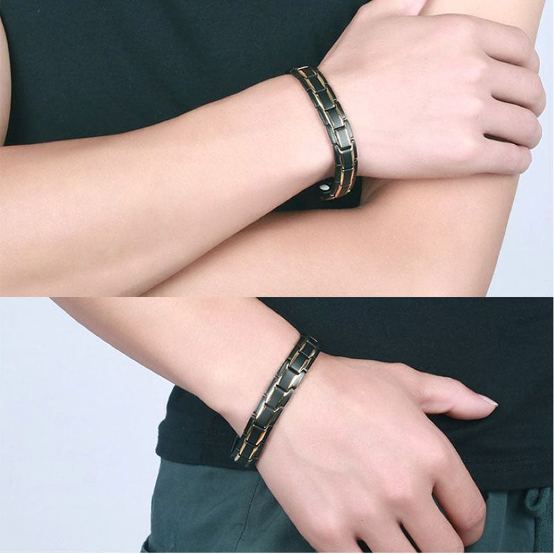 Titanium Steel Magnetic Therapy Bracelet