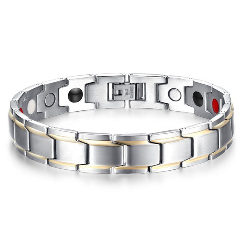 Titanium Steel Magnetic Therapy Bracelet