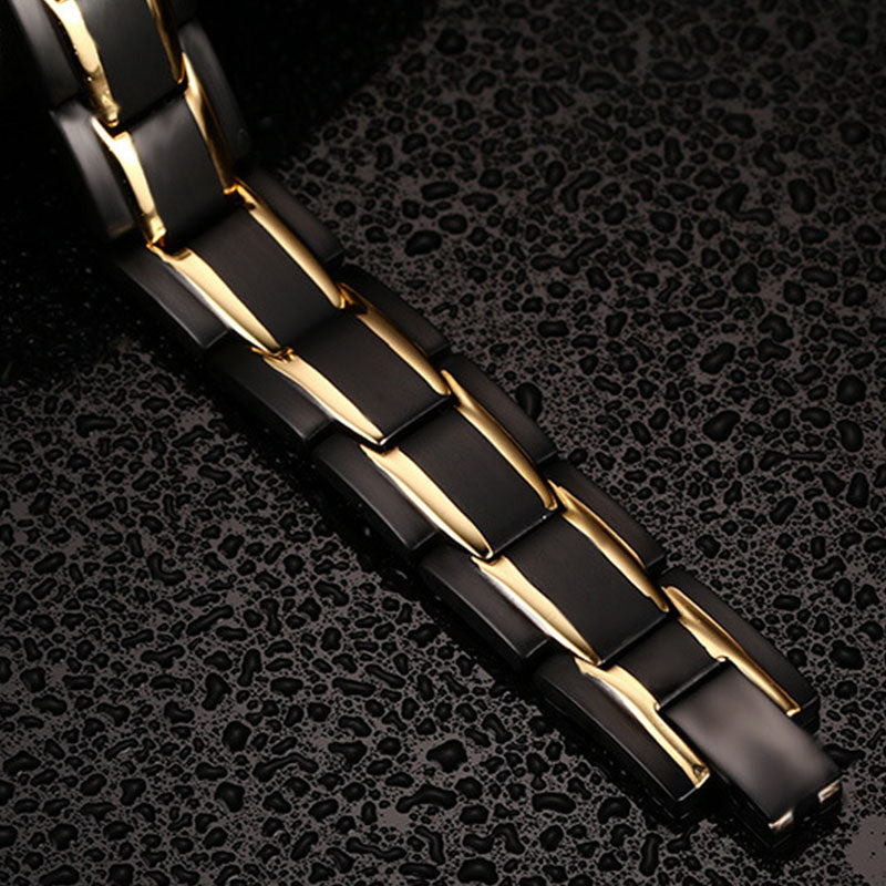 Titanium Steel Magnetic Therapy Bracelet