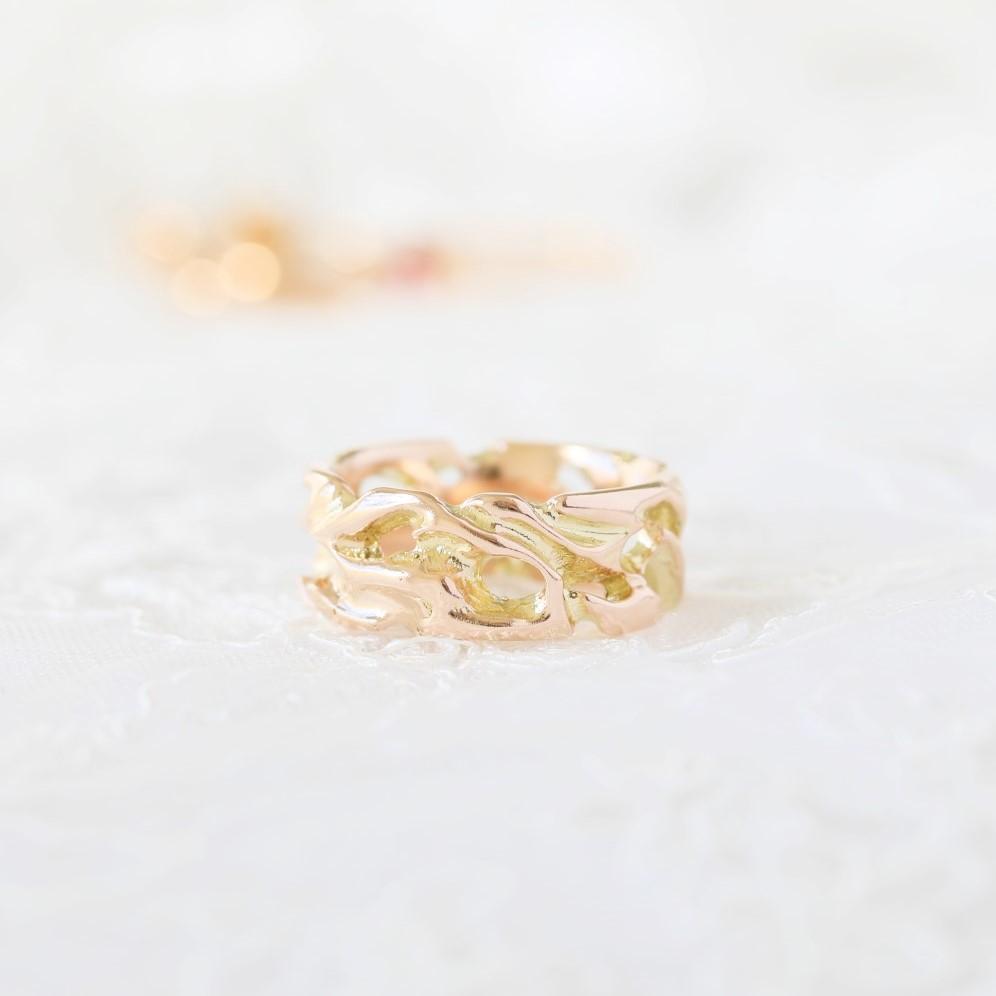Rustic Mens Wedding Ring