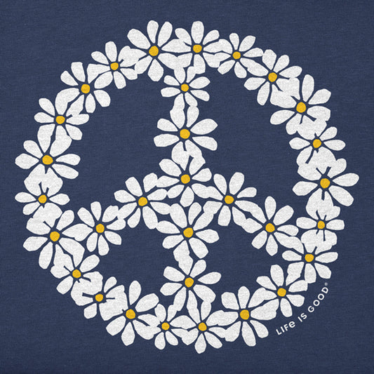 Women's Peace Daisy Chain Crusher Tee - 129136