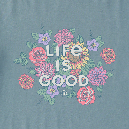 Women's Florals LIG Stacked Long Sleeve Crusher Tee - 129176