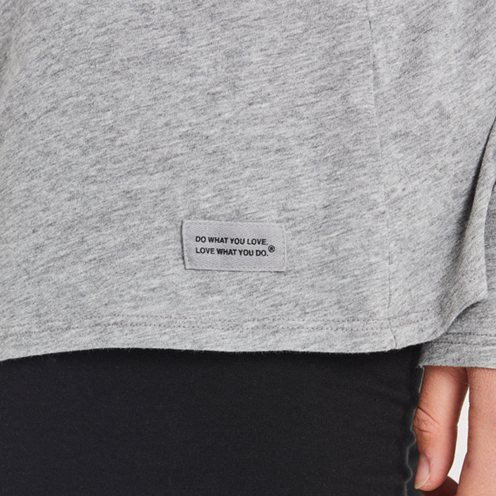 Best Things Golden Dock L/S Crusher-LITE Hooded Tee - Heather Gray - 129306