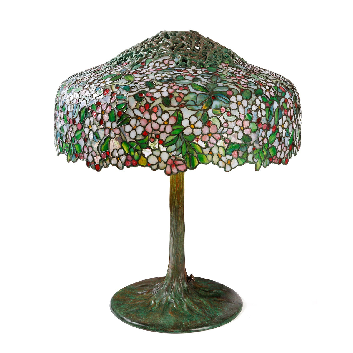 Tiffany Studios New York "Apple Blossom" Table Lamp