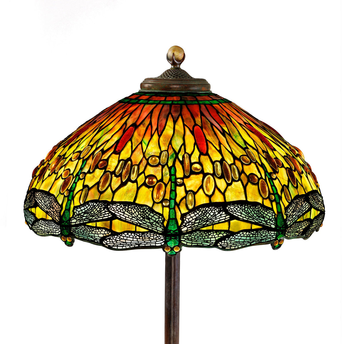 Tiffany Studios New York "Drophead Dragonfly" Floor Lamp