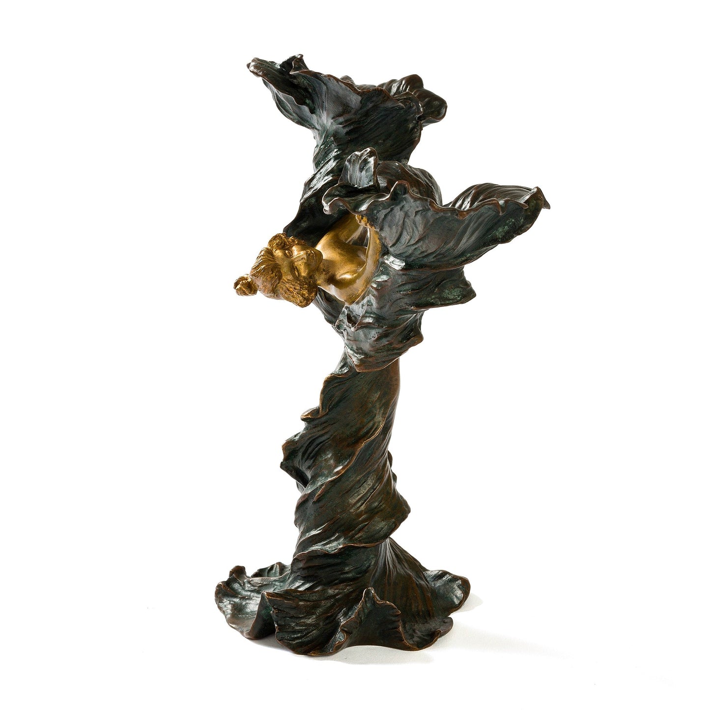 Louis Chalon "Loie Fuller" Bronze Sculpture
