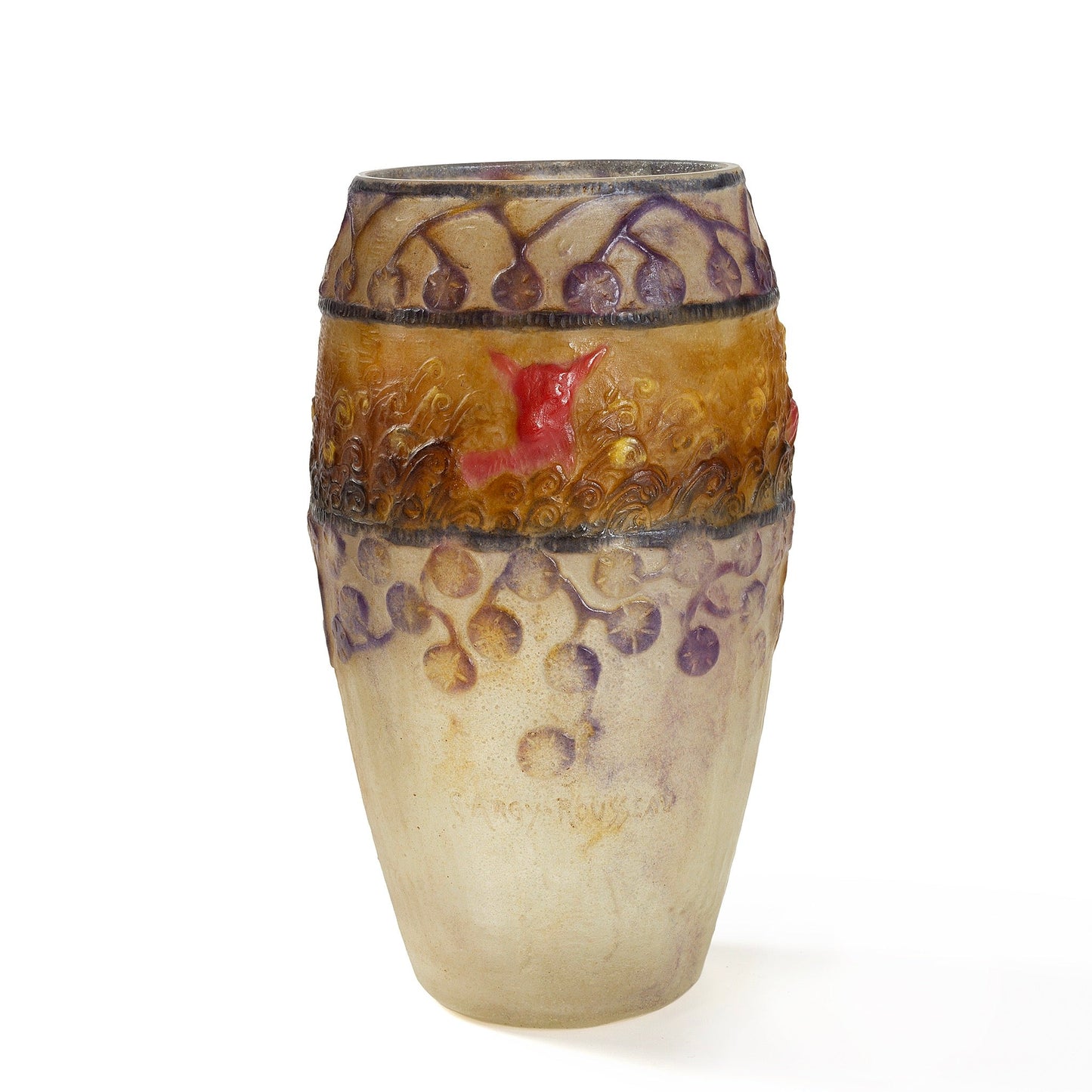Gabriel Argy-Rousseau "Faunes et Nymphes" Vase