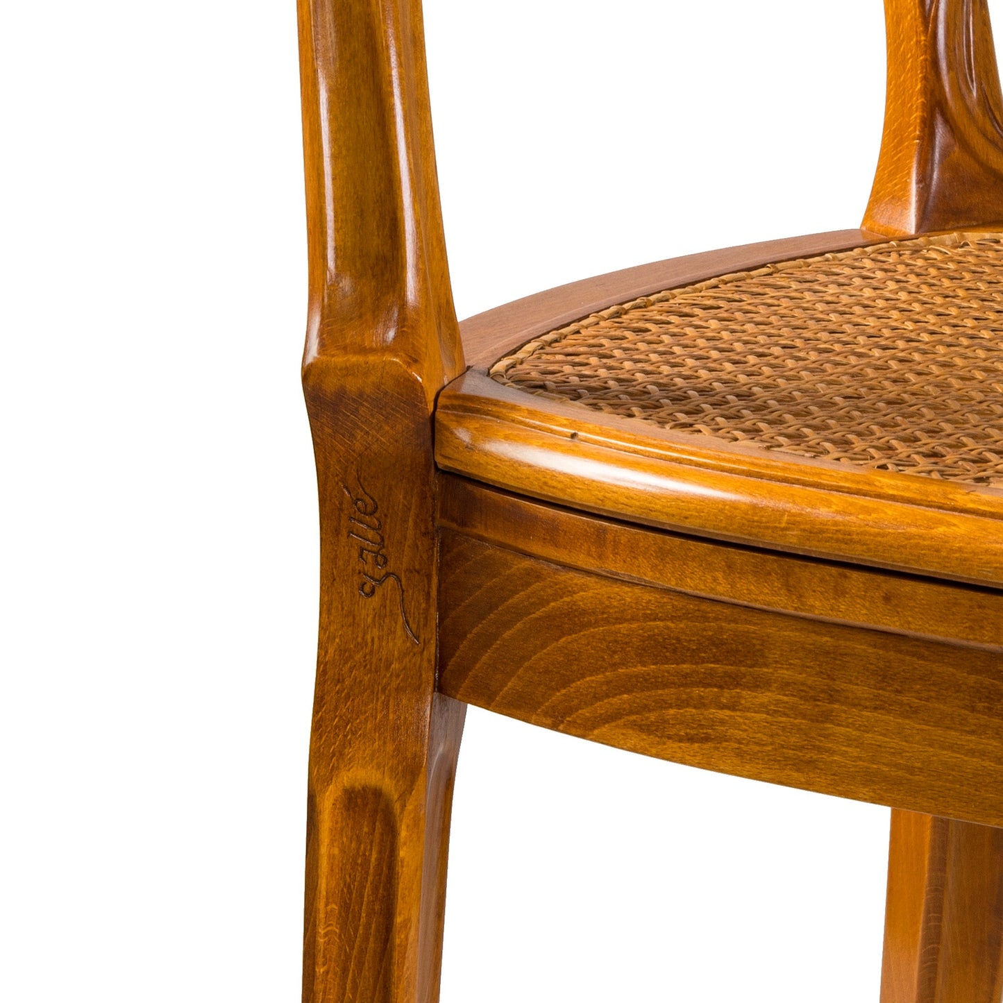 Émile Gallé "Ombelle" Side Chair
