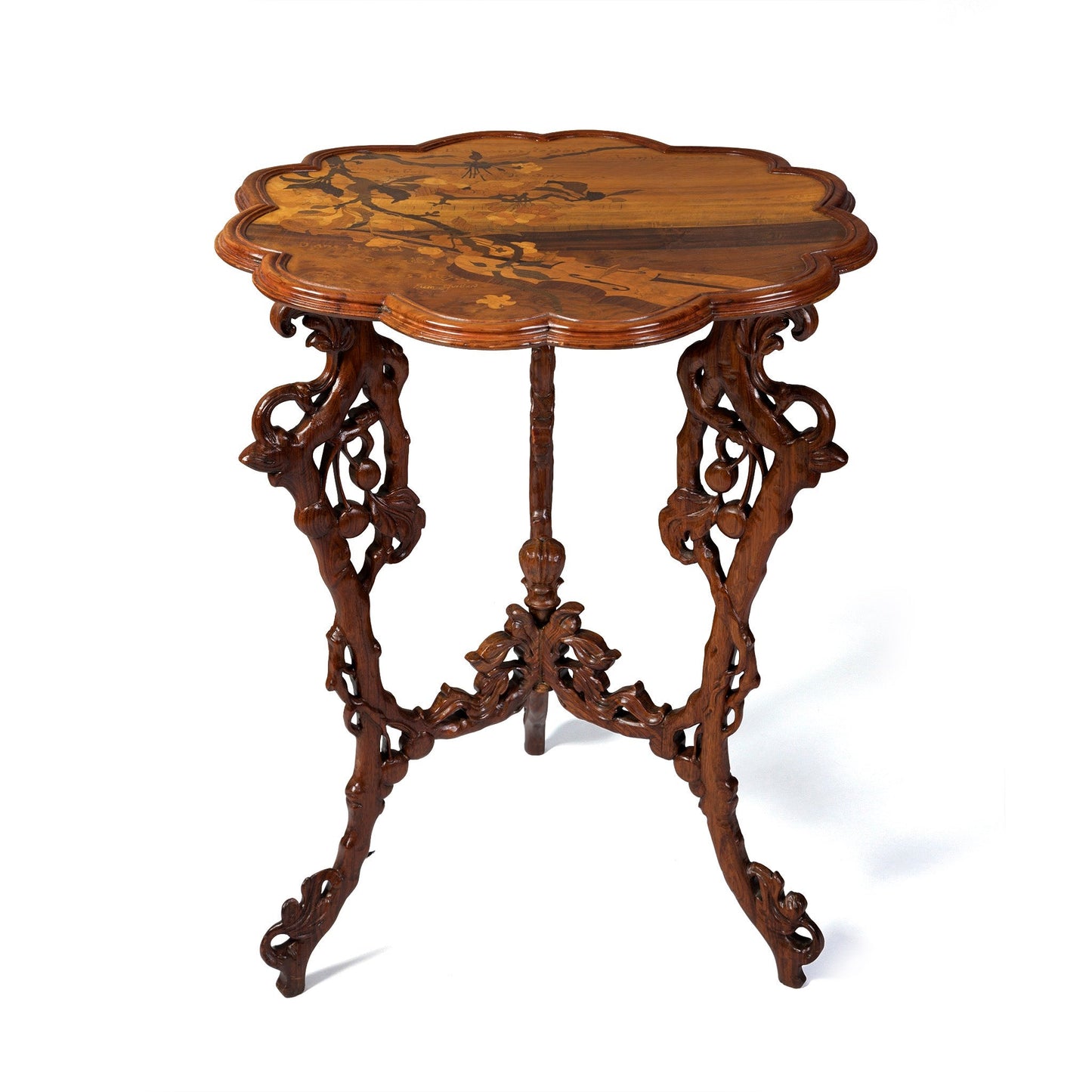 Emile Gallé "Cherry Blossom" Table