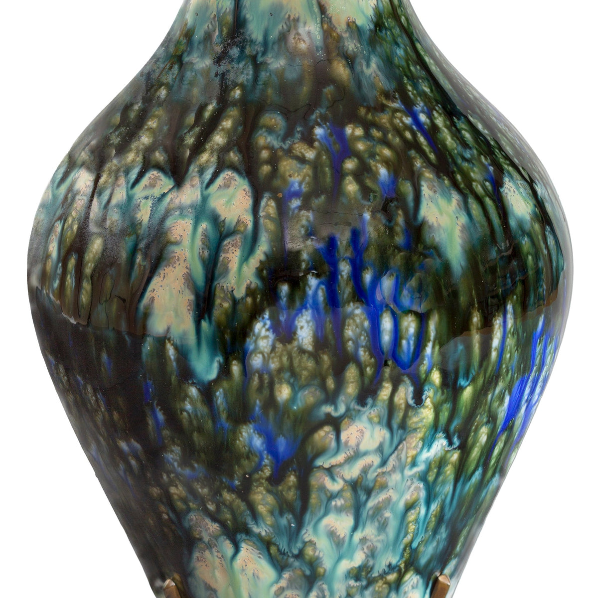 Lucien Gaillard and Alphonse Adolphe Lamarre Ceramic Vase