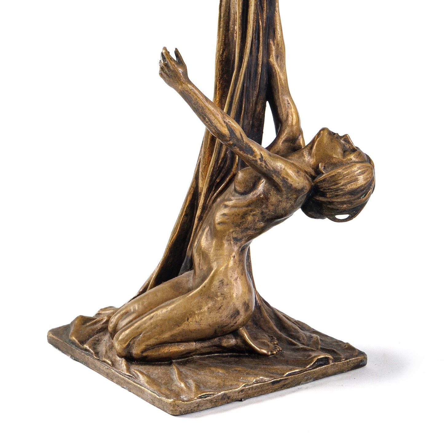 Gustav Gurschner and Loetz "Die Verlassene" Table Lamp