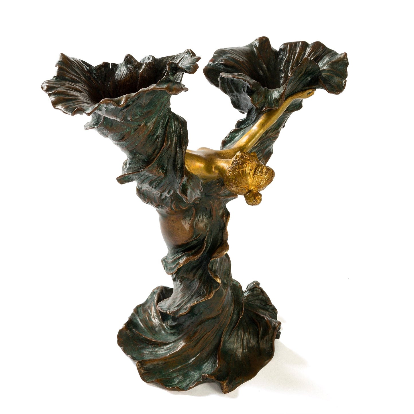 Louis Chalon "Loie Fuller" Bronze Sculpture
