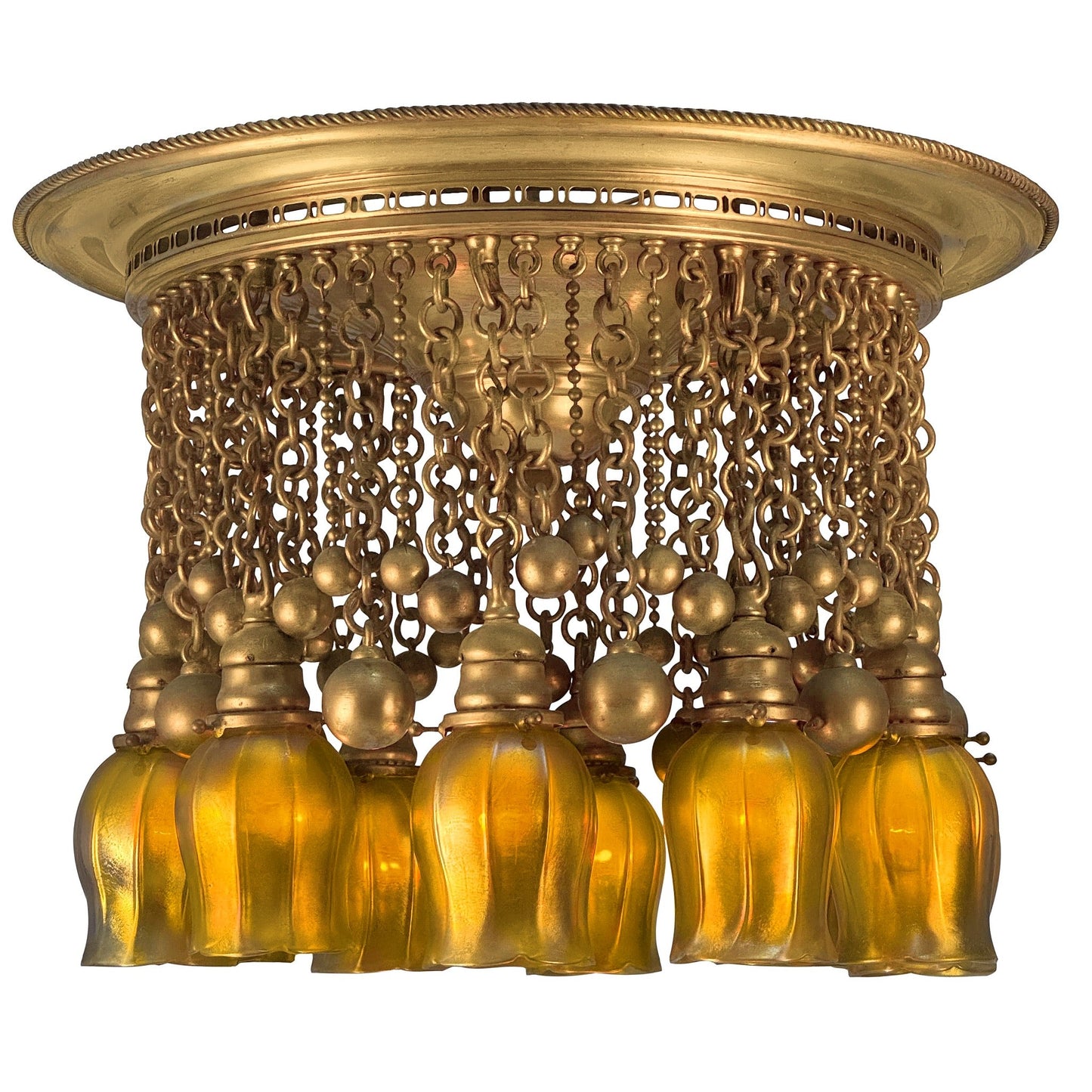 Tiffany Studios New York "Moorish" Chandelier
