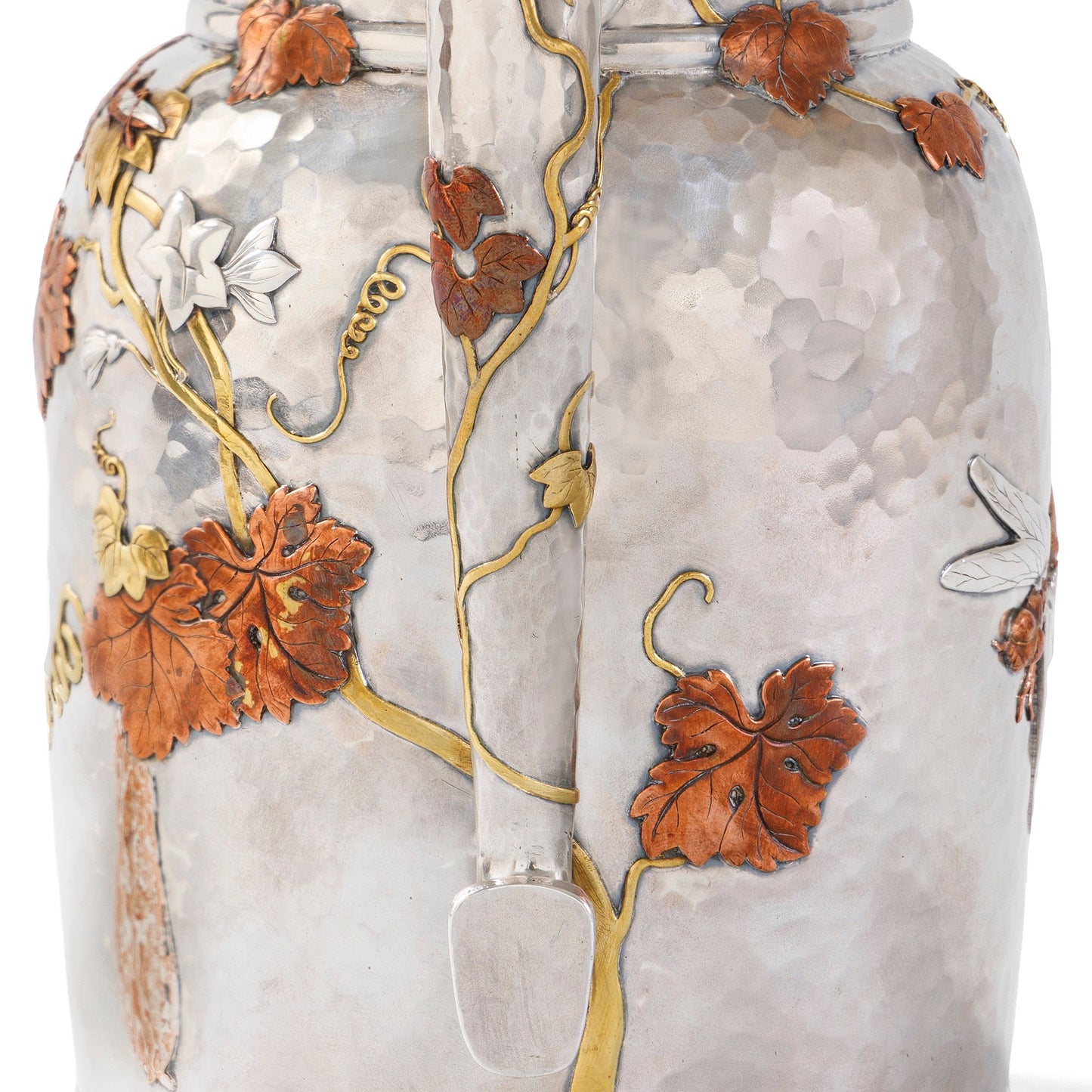 Tiffany & Co. and Edward C. Moore "Gourd" Silver Water Pitcher