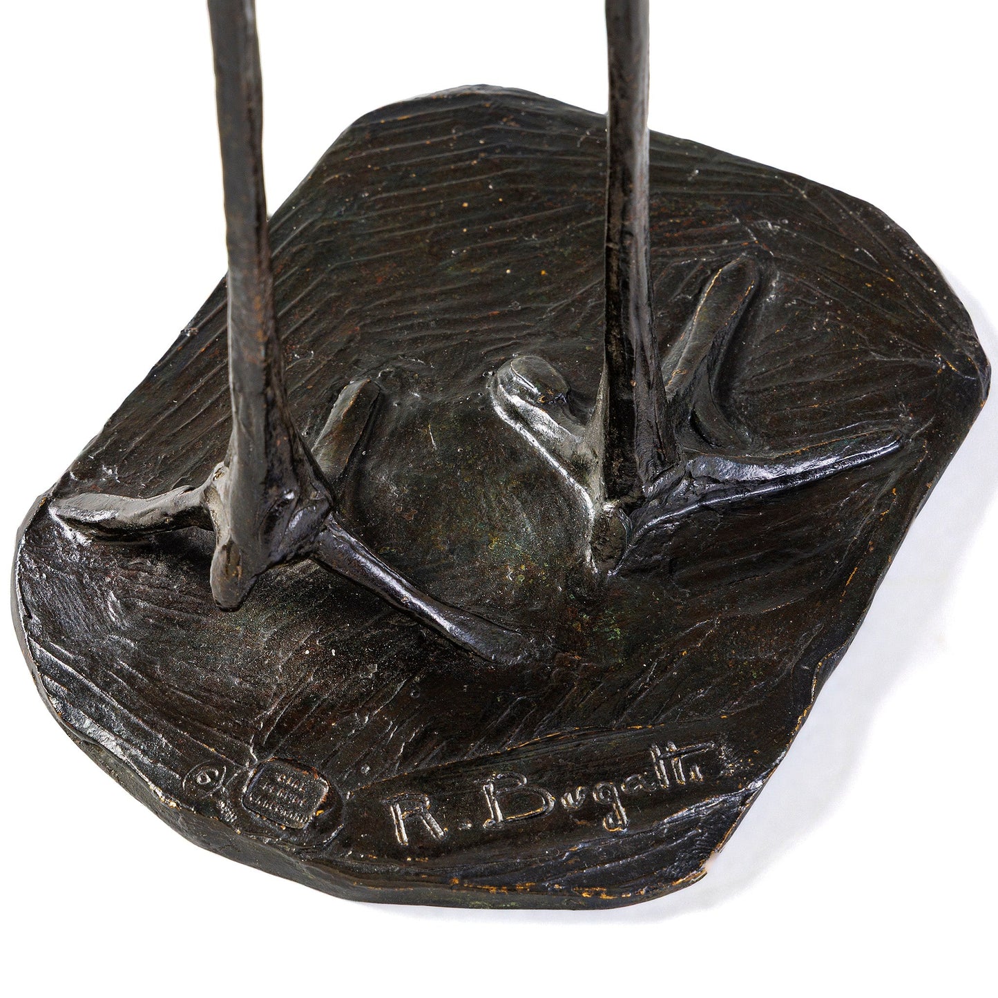 Rembrandt Bugatti "Jabiru Femelle" Bronze Sculpture