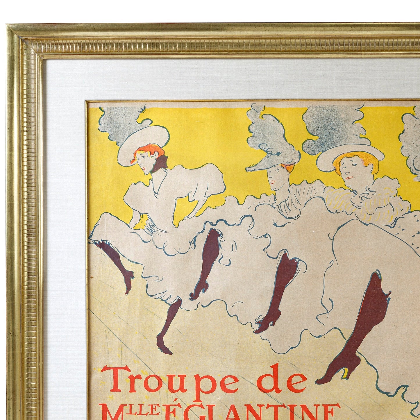 Henri de Toulouse-Lautrec "La Troupe de Mademoiselle Églantine" Lithograph