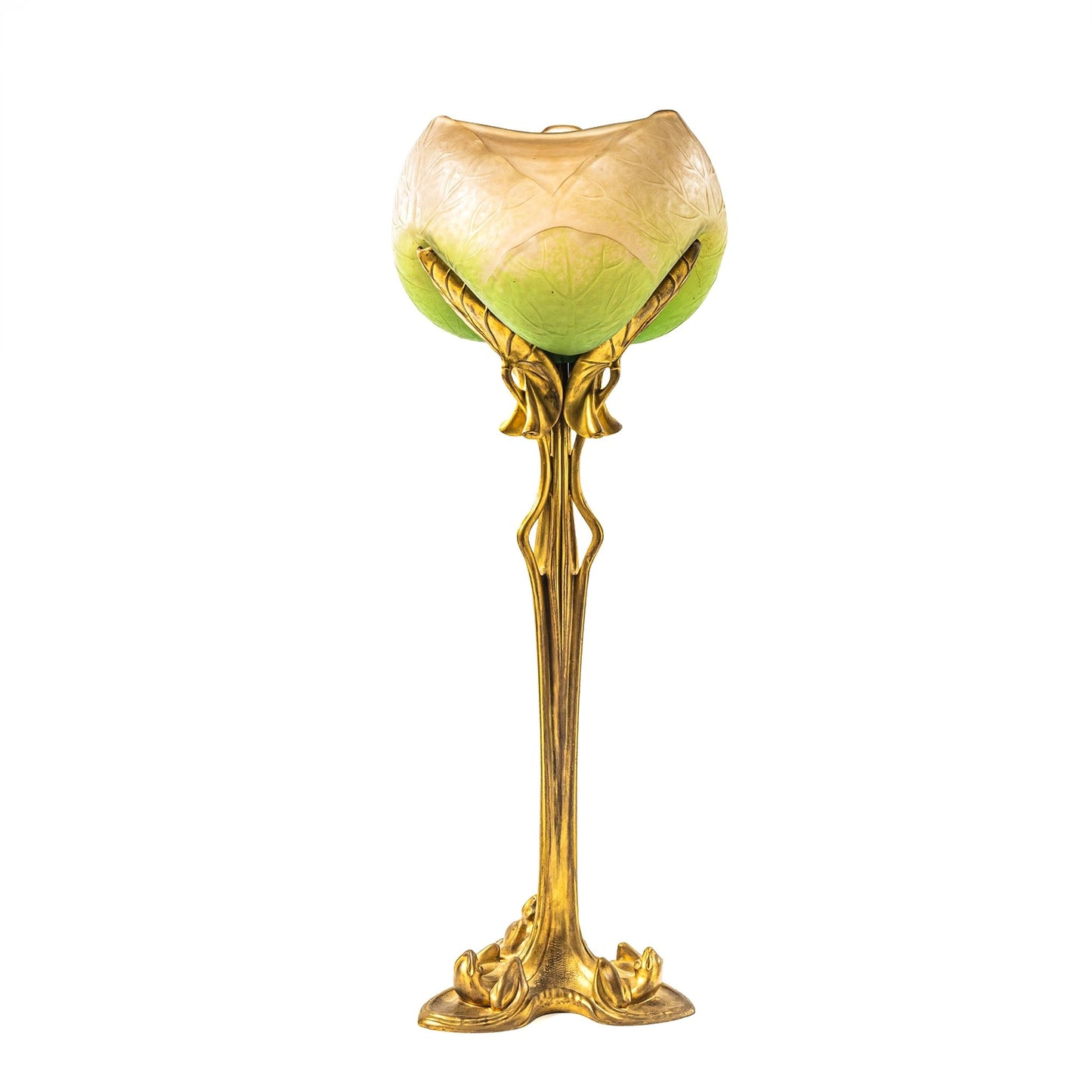 Louis Majorelle Daum Nancy "Nénuphar" Table Lamp
