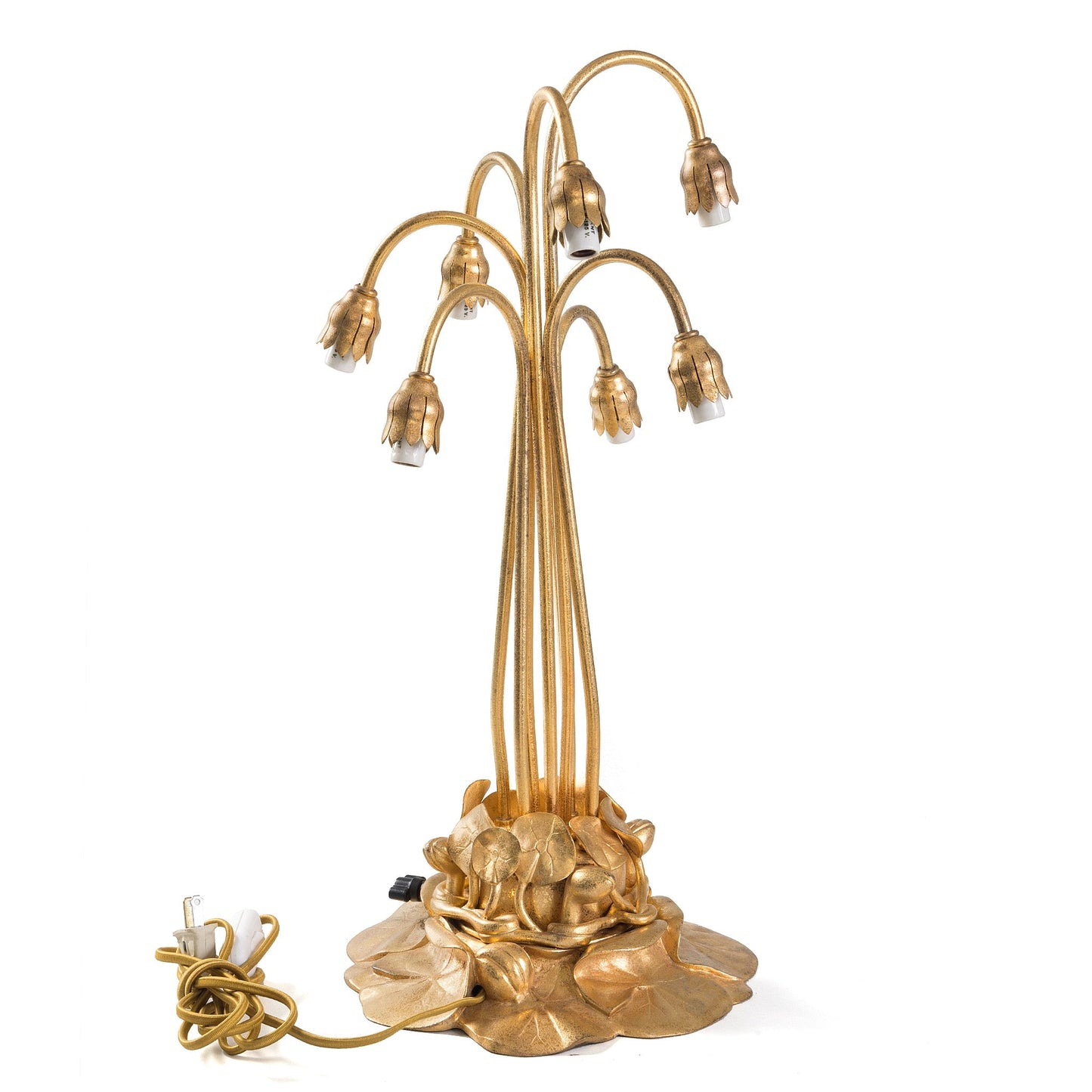Tiffany Studios New York "Seven-light Lily” Table Lamp