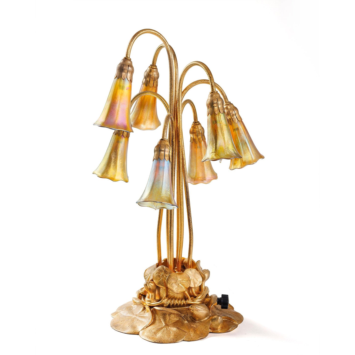 Tiffany Studios New York "Seven-light Lily” Table Lamp